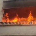 Şanlıurfa’da apartman dairesi alev alev yandı