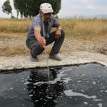 Erzurum’da Gizemli Su! Üzerine Ateş Tutunca Mavi Alevle Yanıyor