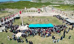 Tripolis Antik Kenti’nde çocuklar bayram coşkusu yaşadı