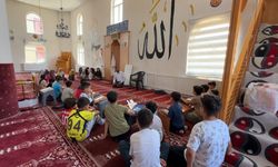 Yaz Kur’an Kursları çocukların neşesiyle devam ediyor