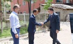 Çatak Kaymakamı Sarı’dan İlçe Millî Eğitim Müdürlüğüne ziyaret