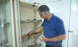 Çobanlık yıllarında başlayan taş tutkusu 40 yıllık koleksiyona dönüştü