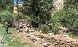 Hakkari’de harabeye dönen türbe için yardım çağrısı