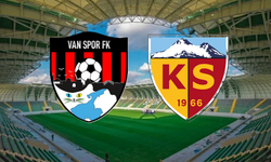 Vanspor Kayserispor maçı başladı: Canlı izlemek için tıklayın...
