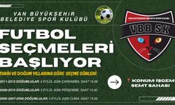 Van Büyükşehir Belediyespor’da futbol seçmeleri başlıyor