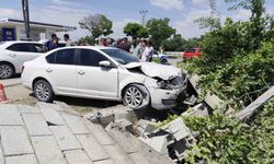 Van’ın Erciş ilçesinde kaza: 2 yaralı