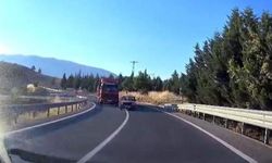 Kafa kafaya çarpışmadan saniyelerle kurtuldular