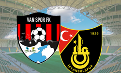Vanspor-İstanbulspor maçı ilk 11’leri belli oldu