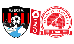 Vanspor-Batman Petrolspor maçını canlı izle