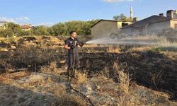 Edremit’te korkutan yangın: Ekipler kısa sürede müdahale etti