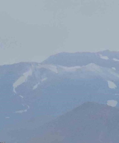 Süphan Dağı Ağustosun Son Gününde Beyaza Büründü