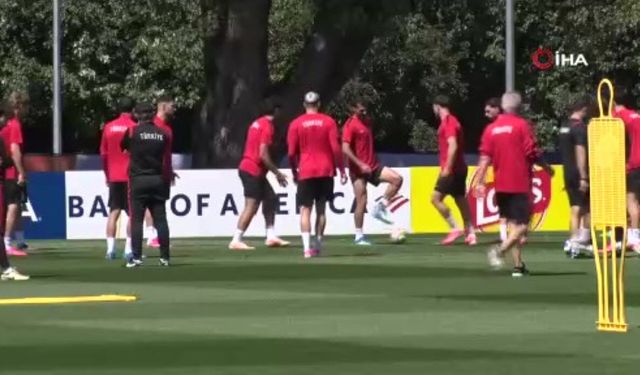 A Milli Takımda Avustralya Maçı Öncesi Son Prova