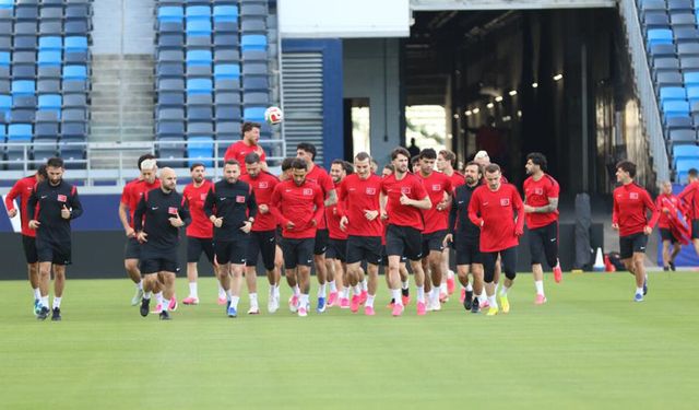 A Milli Futbol Takımı, ABD Maçı Hazırlıklarını Los Angeles'ta Sürdürdü