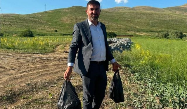 Yol kenarına atılan bira şişeleri tehlike saçıyor