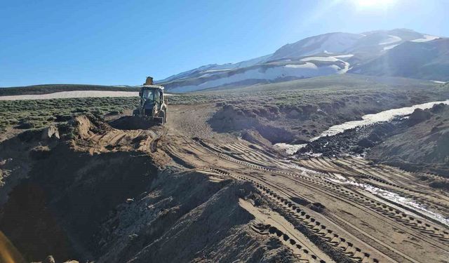 Süphan Dağı tırmanış rotasında önemli düzenleme