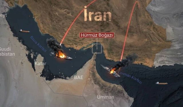 Hürmüz Boğazı'nda petrol tankerinde patlama iddiası