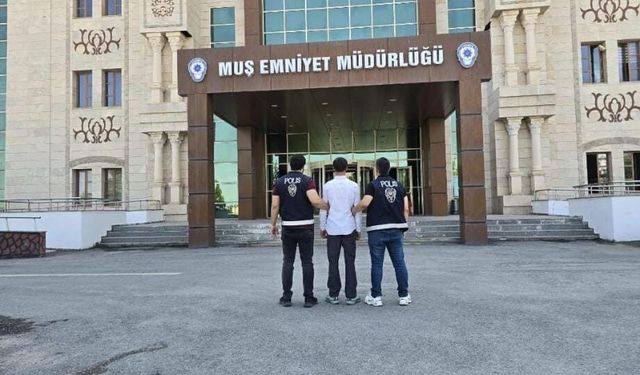 Muş’ta Aranan Hükümlü Yakalandı!