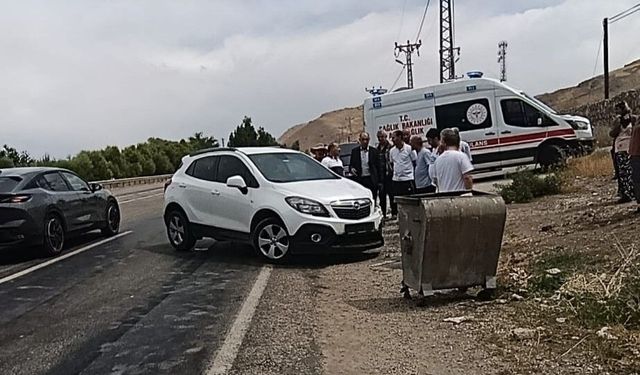 Van Gevaş’ta trafik kazası: 1 yaralı