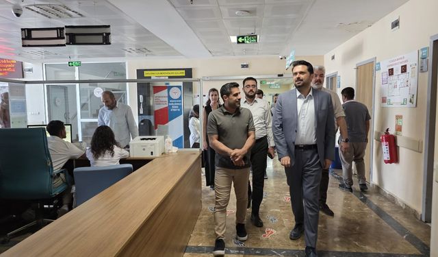 Van İl Sağlık Müdürü Muhammed Tosun, Gürpınar Devlet Hastanesi’ni ziyaret etti