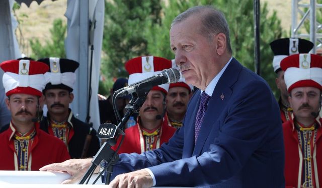 Cumhurbaşkanı Erdoğan’dan Ahlat’ta önemli mesaj