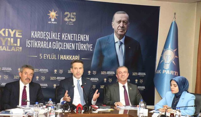 Bakan Bayraktar: "Hakkari madencilikte bölgenin merkezi olacak"