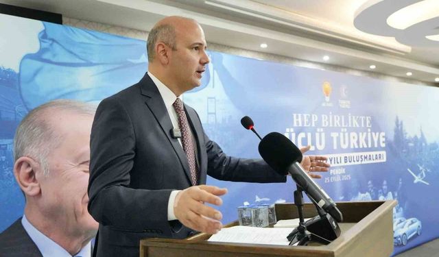 AK Parti Genel Başkan Yardımcısı Ömer İleri: "Türkiye’yi dünyanın en güçlü 10 devletinden biri yapacağız"