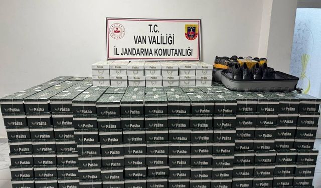 Van’da 799 çift kaçak ayakkabı ele geçirildi