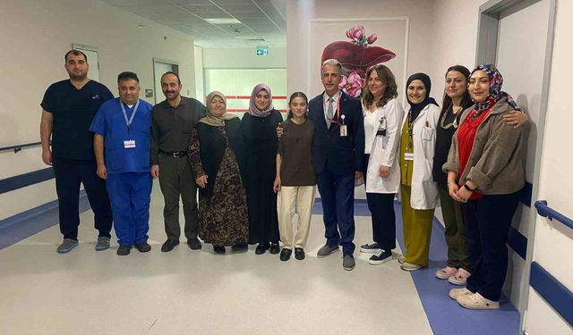 Genç doktor, ablasının bağışı ile hayata tutundu