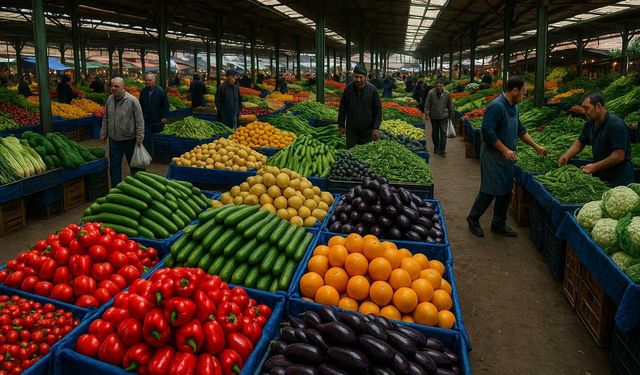 Van Sebze Hali’nde fiyatlar yeniden düzenlendi