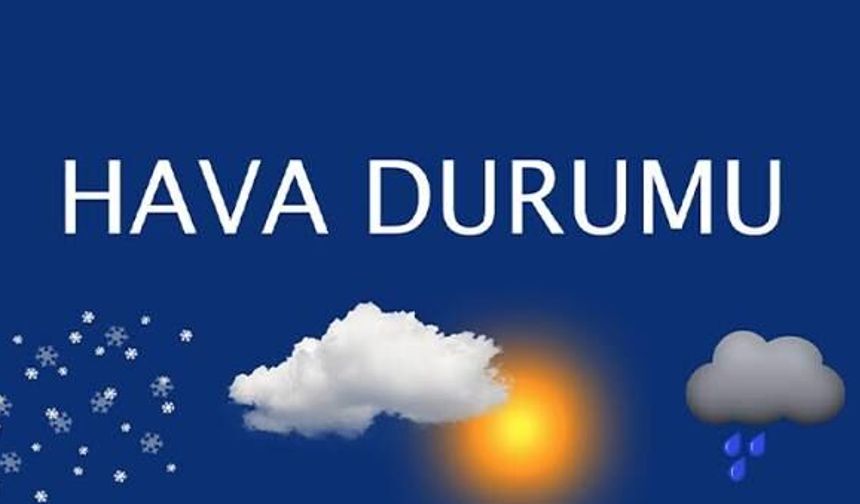Van hava durumu: Parçalı ve az bulutlu hava bekleniyor