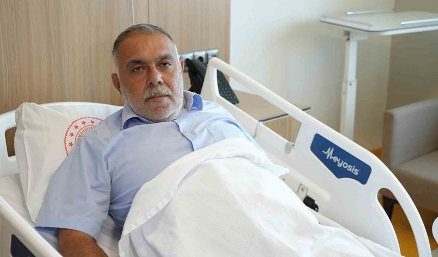 Açık kalp ameliyatı olmadan kalbindeki delikten kurtuldu