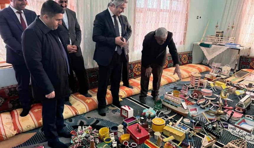 Van'da parkinson hastasının üretim mücadelesine destek