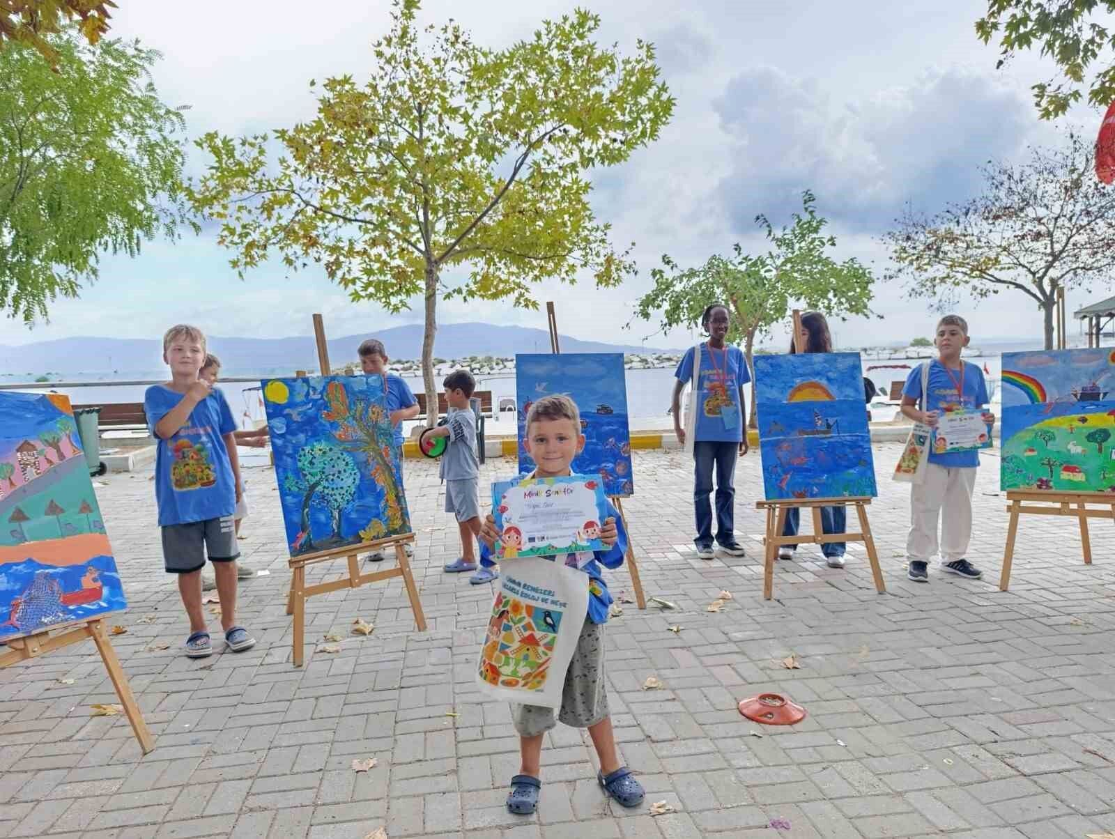 Marmara Adası’nda renkli görüntüler