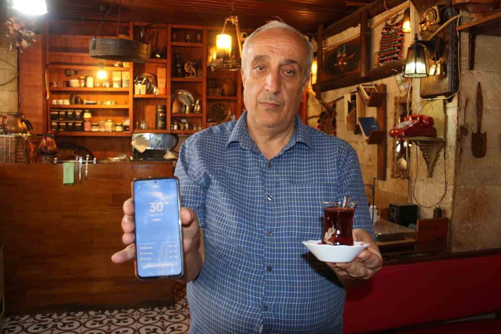 Çay harareti alır mı