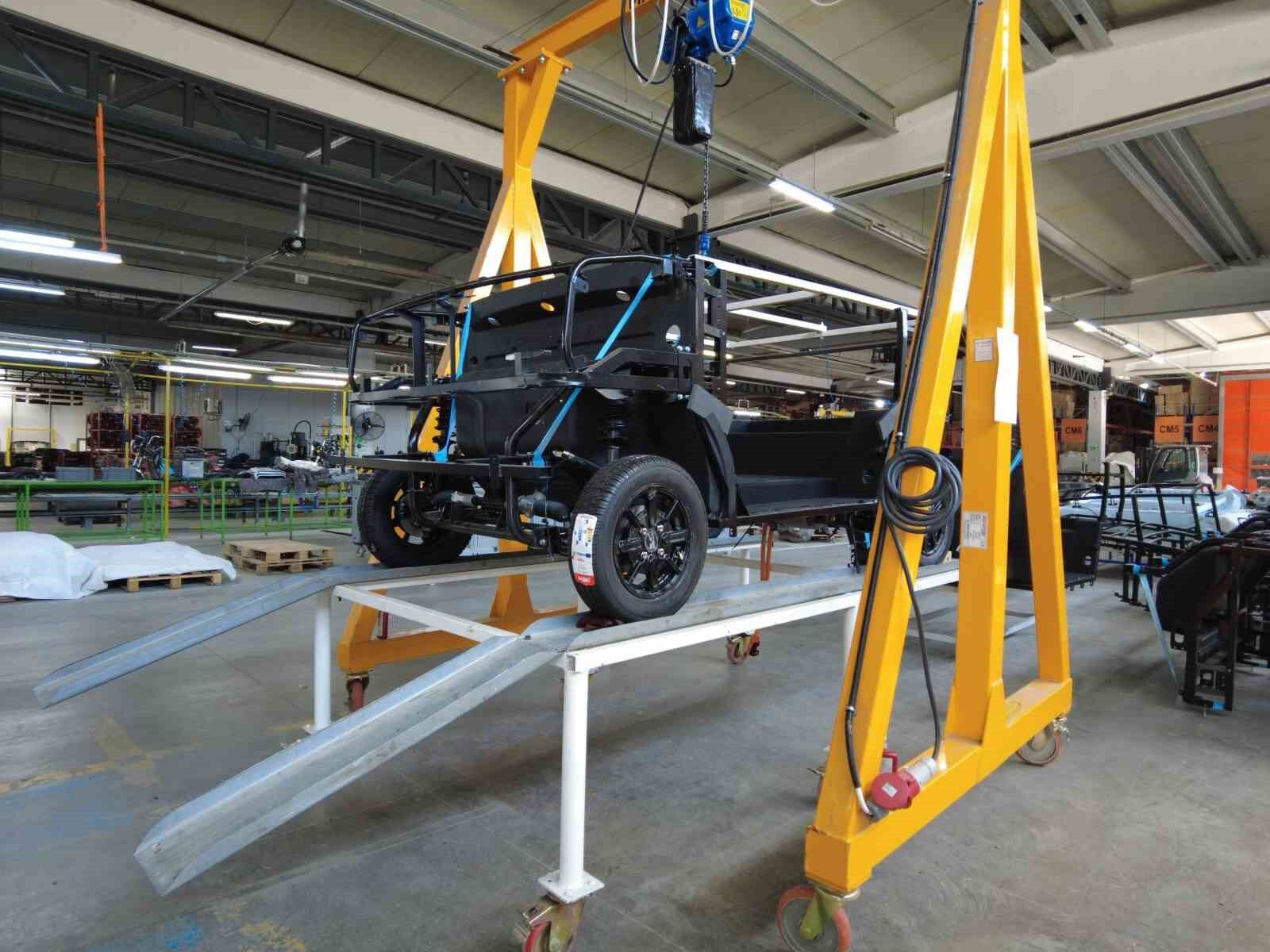 Yüzde 100 yerli elektrikli araç seri üretime hazır