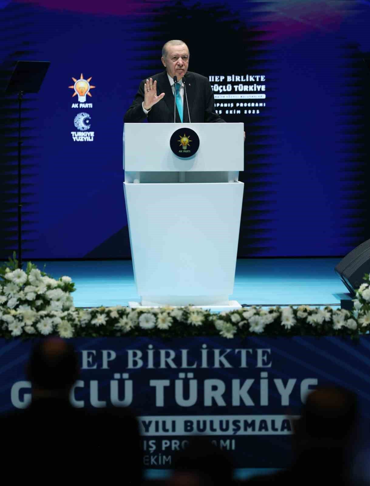 Cumhurbaşkanı Erdoğan: 