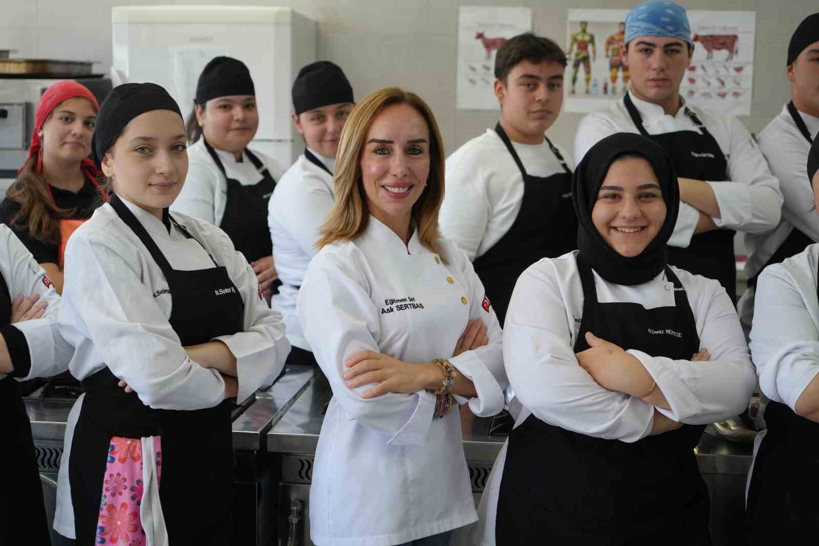 Geleceğin şefleri bu lisede yetişiyor