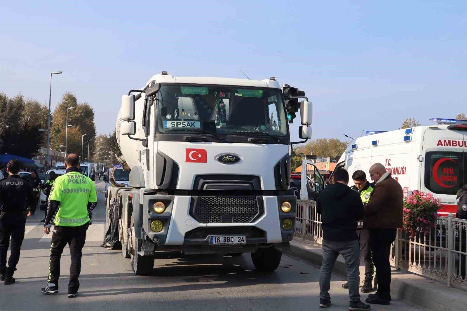 Yalova’da mikserin altında kalan yaşlı kadın feci şekilde can verdi